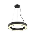 LED Pendelleuchte MEDO® RING 60 DALI, 26W 3000/4000K (CCT Switch) 3750lm 110°, CRi >90, DALI dimmbar, schwarz