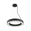 SLV LED Pendelleuchte MEDO® RING 60 DALI, 26W 3000/4000K (CCT Switch) 3750lm 110°, CRi >90, DALI dimmbar, schwarz