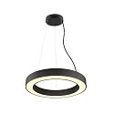 LED Pendelleuchte MEDO® RING 60 PHASE, 27W 3000/4000K (CCT Switch) 3750/4000lm 110°, CRi >90, dimmbar, schwarz