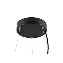 SLV LED Pendelleuchte MEDO® RING 60 PHASE, 27W 3000/4000K (CCT Switch) 3750/4000lm 110°, CRi >90, dimmbar, schwarz