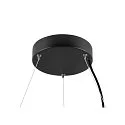 SLV LED Pendelleuchte MEDO® RING 90 DALI, 42W 3000/4000K (CCT Switch) 5000/5300lm 110°, CRi >90, DALI dimmbar, schwarz