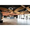 SLV LED Pendelleuchte MEDO® RING 90 DALI, 42W 3000/4000K (CCT Switch) 5000/5300lm 110°, CRi >90, DALI dimmbar, schwarz