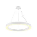 LED Pendelleuchte MEDO® RING 90 DALI, 42W 3000/4000K (CCT Switch) 5000/5300lm 110°, CRi >90, DALI dimmbar, weiß