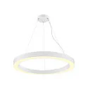 LED Pendelleuchte MEDO® RING 90 PHASE, 43W 3000/4000K (CCT Switch) 5000/5300lm 110°, CRi >90, dimmbar, weiß
