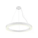 SLV LED Pendelleuchte MEDO® RING 90 PHASE, 43W 3000/4000K (CCT Switch) 5000/5300lm 110°, CRi >90, dimmbar, weiß