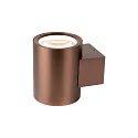 SLV LED Wandleuchte OCULUS PHASE, Up/Down, Wechsel-Optik, 15W 2000-3000K 100°, CRi >90, Dim-to-Warm, dunkel kupfer