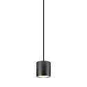 SLV LED Pendelleuchte OCULUS DTW PHASE PVD, Wechsel-Optik, 11W 2000-3000K 100°, Dim-to-Warm, dunkel bronze
