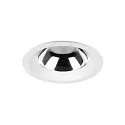SLV LED Einbauleuchte DOWNLIGHT C 150, IP54 IK02, Ø 17.6cm, CRi >90, UGR<22, Multipower, schaltbar, starr, 8/14/20W 4000K 55°
