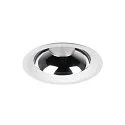 SLV LED Einbauleuchte DOWNLIGHT C 200 DALI, IP54 IK02, Ø 22.6cm, CRi >90, UGR<22, dimmbar, starr, 24W 4000K 55°