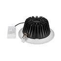 SLV LED Einbauleuchte DOWNLIGHT C 200 DALI, IP54 IK02, Ø 22.6cm, CRi >90, UGR<22, dimmbar, starr, 24W 4000K 55°