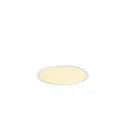 SLV LED Decken-Einbauleuchte MEDO® 30 FRAME, IP20, mit Blende, 8W 3000/4000K 1150lm 70°, CRi >90, UGR <19, ohne BG, schaltbar