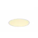 SLV ceiling recessed luminaire MEDO® 40 FRAME rigid, for VDU workstation, with frame, CCT Switch, switchable IP20, white 