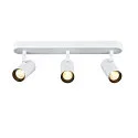 SLV LED Wand- und Deckenleuchte NOBLO® TRIPLE PHASE DTW, IP20, 22W 2000-3000K 1360lm 36°, Dim-to-Warm, weiß