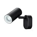 SLV LED Wand- und Deckenleuchte NOBLO® SINGLE PHASE DTW, IP20, 8W 2000-3000K 450lm 36°, CRi >90, Dim-to-Warm, schwarz