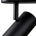 SLV LED Wand- und Deckenleuchte NOBLO® TRIPLE PHASE DTW, IP20, 22W 2000-3000K 1360lm 36°, Dim-to-Warm, schwarz