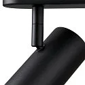 SLV LED Wand- und Deckenstrahler NOBLO® TRIPLE PHASE, IP20, 3-flammig, kardanisch, CRi>90, dimmbar, 19W 3000K 2360lm 32°, schwarz