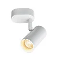 SLV LED Wand- und Deckenstrahler NOBLO® SINGLE PHASE, IP20, 1-flammig, kardanisch, CRi>90, dimmbar, 6W 2700K 740lm 32°, weiß