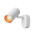 SLV LED Wand- und Deckenstrahler NOBLO® SINGLE PHASE, IP20, 1-flammig, kardanisch, CRi>90, dimmbar, 6W 2700K 740lm 32°, weiß