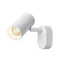 SLV LED Wand- und Deckenstrahler NOBLO® SINGLE PHASE, IP20, 1-flammig, kardanisch, CRi>90, dimmbar, 6W 2700K 740lm 32°, weiß
