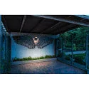 SLV LED Outdoor Wandleuchte ORDI II, eckig, 10W, 2200/3000K, 700/850lm, IK07, IP65, dimmbar, schwarz