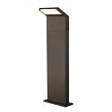 SLV LED Outdoor Stehleuchte ORDI II POLE 70, eckig, 10W, 2200/3000K, 700lm, IP65, dimmbar, schwarz