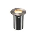 LED Boden-Einbauleuchte TRAIL-LITE® 60, IP67 IK08, Einzelleuchte, Ø 6cm, 24V DC (exkl. BG), 0.9W 3000K 25lm, Edelstahl 316