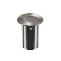 SLV LED Boden-Einbauleuchte TRAIL-LITE® 60, IP67 IK08, Einzelleuchte, Ø 6cm, 24V DC (exkl. BG), 0.9W 3000K 25lm, Edelstahl 316