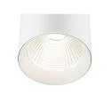 SLV 3-phase luminaire TRACKSPOT V 18 50° adjustable, switchable IP20, white, lacquered 