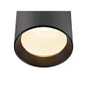SLV LED 3-Phasen Strahler TRACKSPOT C 17, IP20 IK02, CRi >90, verstellbar, schaltbar, 17W 3000K 2450lm 36°, schwarz