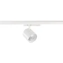 SLV 3-phase luminaire TRACKSPOT C 17 50° adjustable, switchable IP20, white, lacquered 