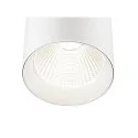 SLV LED 3-Phasen Strahler TRACKSPOT C 29, IP20 IK02, CRi >90, verstellbar, schaltbar, 29W 4000K 4200lm 50°, weiß