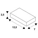 SLV Zubehör für FLODDLIGHT C PIR Sensor - Fernbedienung, schwarz