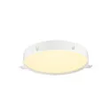 ceiling luminaire DECONA 42 CL round, suitable for VDU workstation IP44, white, lacquered dimmable