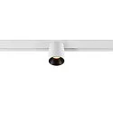 LED Spot FIXT-IT!, 48V, DALI, rund, für Aufbauschiene, 36°, 7W, 2700K, 800lm, UGR<19, IP20, dimmbar, weiß/schwarz