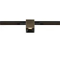 track spot FIXT-IT! round, built-in version, suitable for VDU workstation IP20, bronze, black, lacquered dimmable