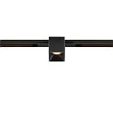 SLV LED Spot FIXT-IT!, 48V, DALI, eckig, für Einbauschiene, 36°, 8W, 2000-3000K, 495lm, UGR<19, IP20, dimmbar, schwarz/schwarz