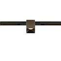 SLV LED Spot FIXT-IT!, 48V, DALI, eckig, für Einbauschiene, 36°, 8W, 2000-3000K, 495lm, UGR<19, IP20, dimmbar, bronze/schwarz
