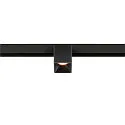 SLV LED Spot FIXT-IT!, 48V, DALI, eckig, für Aufbauschiene, 36°, 8W, 2000-3000K, 495lm, UGR<19, IP20, dimmbar, schwarz/schwarz