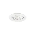 SLV LED Deckeneinbauleuchte NEW TRIA® 45, rund, 24°, 4W, 3000K, 360lm, UGR<22, IK02, IP20, weiß
