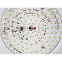 SLV pendant luminaire GRIP! FLAT IP20, black, white dimmable
