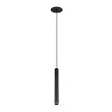 SLV LED Pendelleuchte GRIP! S, 29°, 10W, IP20, dimmbar, 2700K, 590lm, schwarz/gold