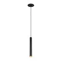 SLV LED Pendelleuchte GRIP! S, 29°, 10W, IP20, dimmbar, 2700K, 590lm, schwarz/gold