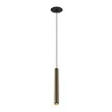 SLV LED Pendelleuchte GRIP! S, 29°, 10W, IP20, dimmbar, 2700K, 590lm, bronze/schwarz