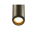 SLV LED Pendelleuchte GRIP! S, 29°, 10W, IP20, dimmbar, 3000K, 620lm, bronze/schwarz