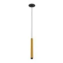 SLV pendant luminaire GRIP!S suitable for VDU workstation IP20, gold, black dimmable