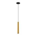 SLV pendant luminaire GRIP!S suitable for VDU workstation IP20, gold, black dimmable
