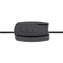 SLV Tischleuchte SUN TL, rund, G9, 1x max. 5W, IP20, dimmbar, schwarz