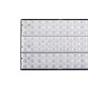 SLV LED 3-Phasen Strahler SIGHT PANEL MULTIPOWER, 58x19cm, eckig, CRi>90, drehbar, schaltbar, 38-72W 4000K 11350m 70°, schwarz