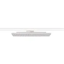 SLV LED 3-Phasen Strahler SIGHT PANEL MULTIPOWER, 58x19cm, eckig, CRi>90, drehbar, schaltbar, 38-72W 4000K 11350m 70°, schwarz