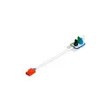Steckverbinder RETRO CON 3P004, 3-polig, schaltbar, 30cm, weiß